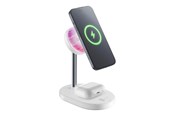 Puhelin - Adapterit & Laturit - CELLULAR Line Mag Duo - WIR2IN1MAGQI2W