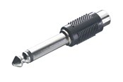 Audiokaapelit - Vivanco Adapter 1x 6.3mm Male <-> 1xRCA Female - 4008928460490