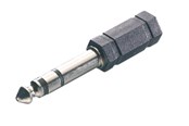 Audiokaapelit - Vivanco Adapter 1x 6.3mm Male <-> 1x 3.5mm Fem. - 4008928460667