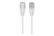Verkkokaapelit - Ubiquiti UniFi patch cable - 12 cm - white - Valkoinen - 0.1m - UACC-Cable-Patch-EL-C6A-12M-W