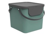 Siivous - rotho Albula - recycling bin - 40 L - plastic - mistletoe green - 1034405092WS