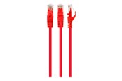 Verkkokaapelit - Gembird Cablexpert patch cable - 2 m - red - Punainen - 2m - PP6U-2M/R