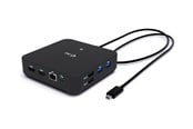 Telakointiasemat - I-Tec - docking station - USB-C / USB4 / Thunderbolt 3 / Thunderbolt 4 / Thunderbolt 5 - 2 x HDMI DP++ - 1GbE - C31TRIVIDPRO100W