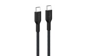 USB kaapelit - Belkin USB-C TO USB-C 240W 2.0 BRAIDED PCR 3M BLACK - CAB025HQ3MBK