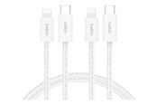 USB kaapelit - Belkin BoostCharge Lightning cable - 1.5 m - BBD011HQ05WH2PK