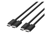 USB kaapelit - Belkin BoostCharge - USB-C cable - 24 pin USB-C to 24 pin USB-C - 1.5 m - BBD008HQ05BK2PK
