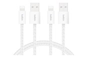 USB kaapelit - Belkin BoostCharge Lightning cable - MFI Certified - 1.5 m - BBD012HQ05WH2PK
