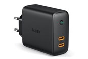 Puhelin - Adapterit & Laturit - Aukey PA-D2 Wall Charger 36W - Black - PA-D2
