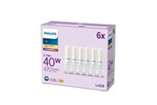 Lamput - Philips LED-lamppu 470lm 3.7W/827 (40W) 6-pack G9 - 929003790896