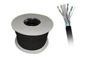 Verkkokaapelit - A-LAN Technologie ALANTEC bulk cable - 305 m - black - Musta - 305m - KIF6OUTS305