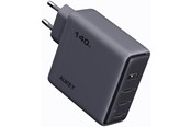 Puhelin - Adapterit & Laturit - Aukey Comet Mix 4 140W - Grey - PA-C6
