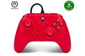 Pelit - lisävarusteet - PowerA Wired Controller for Xbox Series X|S - Red - Wired Controller - Microsoft Xbox One - 1519366-01