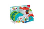 Vauva- ja taaperolelut - Clementoni Baby Soft Clemmy Steamroller Vehicle with Blocks 9pcs. - 17495