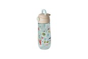 Lisätarvikkeet kouluun - Rice - Plastic Kids Drinking Bottle - Blue Ocean print - 500 mL - PLBOT-OCEB