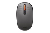 Hiiret - Baseus F01A 2.4G Wireless Mouse 1600DPI - Frosted Grey - Harmaa - B01055502833-00