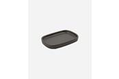 Kylpyhuoneen lisätarvikkeet - Meraki - Tray - Dark grey - 24.5 x 16.5 x 3 cm - 900000814
