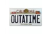 Fanituotteet - FaNaTtik - Back To The Future Replica Number Plate Tin Sign - 5060662464034