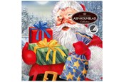 Sisustus - Asp-Holmblad Lautasliinat "Santa with gifts" - 97992
