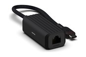 Verkkokortit (verkkosovittimet, tulostuspalvelimet jne.) - Unisynk USB-C to Network Adapter - Black - 10379