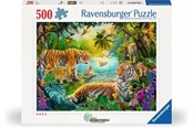 Palapelit - Ravensburger Tigers in the Oasis 500p - 12001384