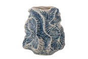 Sisustus - Bloomingville Creative Collection - Guxi Vase H19.5 cm - Blue Stoneware - 82057576