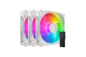 Kotelotuuletin - Cooler Master SickleFlow Edge 120 ARGB WE 3-in-1 Fan - 120mm - Valkoinen, RGB-valolla - MFX-B2DW-253P2-R2