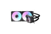 CPU-jäähdytys - Darkflash DV240S CPU Water Cooler - Black - CPU Vesijäähdytys - Max 30 dBA - DV240S BLACK