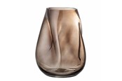 Sisustus - Bloomingville - Ingolf Vase 26 cm - Brown Glass - 82048946