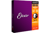 Musiikki-instumentit & DJ-laitteet - Elixir Strings 16052 - Fosforipronssi - Akustiset kielet - Nanoweb - Light (12-53) - CEL 16052
