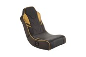 Pelituoli - X Rocker Shadow 2.0 Floor Rocker Gaming Floor Chair for Children & Teenagers with Audio System - Black/Gold - 5132201