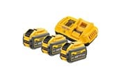 Akut ja laturit - Dewalt DCB118X3-QW Cordless Tool Battery and Charger - DCB118X3-QW