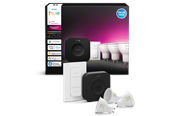 Smart Home - Älykoti - Philips Hue Aloituspakkaus: 3 kpl GU10-lamppua + Dimmer switch + Bridge Pro - 929003666513