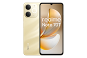 Puhelimet - realme Note 70T 128GB/4GB - Beach Gold - 631011006474