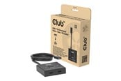 Näyttö- & audiokytkimet - Club 3D CSV-2511 - video switch - bi-directional + data + PD - 2 ports - CSV-2511