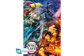 Fanituotteet - ABYstyle - DEMON SLAYER Poster Key art 2 (91.5x61cm) - Juliste - 3665361101802
