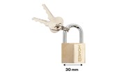 Suojavarusteet & Työvaatteet - Home>it Brass padlock - 30 mm. - 25330
