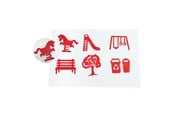 Luovat leikit - Colorations - Easy Grip Stamps Playground - CHBIGPRK