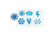 Luovat leikit - Colorations - Easy Grip Stamps Weather - CHBIGWEA