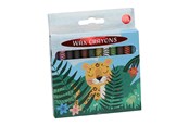 Kirjoitus- ja piirustustarvikkeet - Wins Holland - Crayons Jungle Animals 12 pcs. - KL337