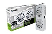 Näytönohjaimet - Palit GeForce RTX 5060 White OC - 8GB GDDR7 RAM - Näytönohjaimet - NE75060U19P1-GB2063M