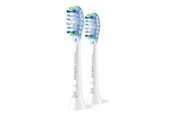 Sähköhammasharjat - Philips Hammasharjan vaihtopäät Sonicare C3 Premium Plaque Defence HX9042 - replacement brushhead - white - HX9042/87