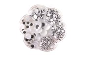 Askartelu- ja taidetarvikkeet - Jono Toys - Wiggle Eyes in Storage Box - 4411