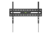 Seinäkiinnitys, AV-kiinnikkeet & AV-kalusteet - Deltaco mounting kit - fixed - for flat panel - heavy duty - black - Max 75 kg - recommended for 86" - ARM-1151-B