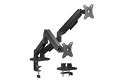 Näytön kiinnitys - Deltaco mounting kit - for flat panel - mechanical spring 9kg - black - ARM-1300-B