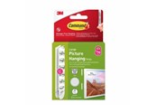 Ripustimet & koukut - 3M Command Strips White Large 4 Sets 17206WHI-4 - 7100336547