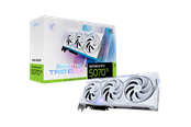 Näytönohjaimet - MSI GeForce RTX 5070 Ti GAMING TRIO OC WHITE - 16GB GDDR7 RAM - Näytönohjaimet - G507T-16GTCW
