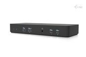 Telakointiasemat - I-Tec Intelligent Triple Display Docking Station - USB-C / USB4 / Thunderbolt 3 / Thunderbolt 4 / Thunderbolt 5 - HDMI 2 x DP - 1GbE - C31INTGTRI4KDOCPD
