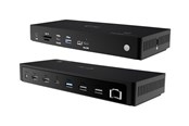 Telakointiasemat - I-Tec - docking station - USB-C / USB4 / Thunderbolt 3 / Thunderbolt 4 / Thunderbolt 5 - 2 x HDMI Thunderbolt 4 - 1GbE 2.5GbE - TB4TRIPLEDOCKPD