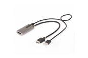 Näyttökaapeli - StarTech.com HDMI to DisplayPort Adapter 8K 60Hz Active Video Converter - adapter cable - 30 cm - 148B-HDMI-DP-8K