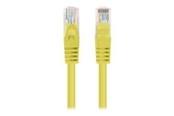 Verkkokaapelit - Lanberg patch cable - 25 cm - yellow RAL 1016 - Keltainen - 0.25m - PCU6-20CC-0025-Y